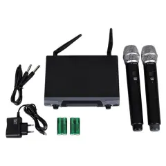 Westa Wm-202h 1 Alıcı + 2 El (lavalier) Kablosuz Uhf Mikrofon Seti