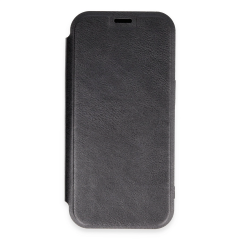 İphone 16 Pro Max Kılıf Flip Cover - Siyah