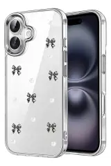 Newface Apple İphone 17 Fiyonk Desenli Kapak - Desen 8