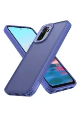 Newface Xiaomi Redmi Note 10 Pro Kılıf Elegant Kapak - Açık Mavi