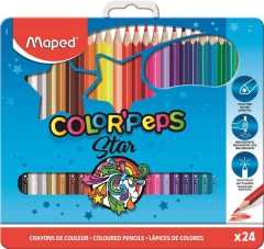 Colourpeps Kuru Boya Seti Metal Kutulu 24'lü