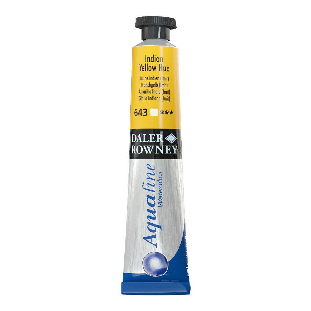 Aquafine Tüp Suluboya 8ml N:643 Indian Yellow Hue