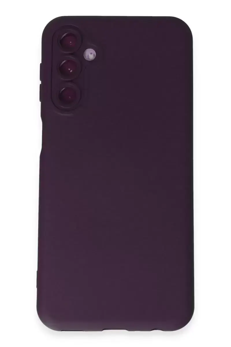 Newface Samsung Galaxy M34 5g Kılıf Nano İçi Kadife Silikon - Mor