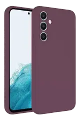Newface Samsung Galaxy A16 5g Kılıf First Silikon - Mürdüm