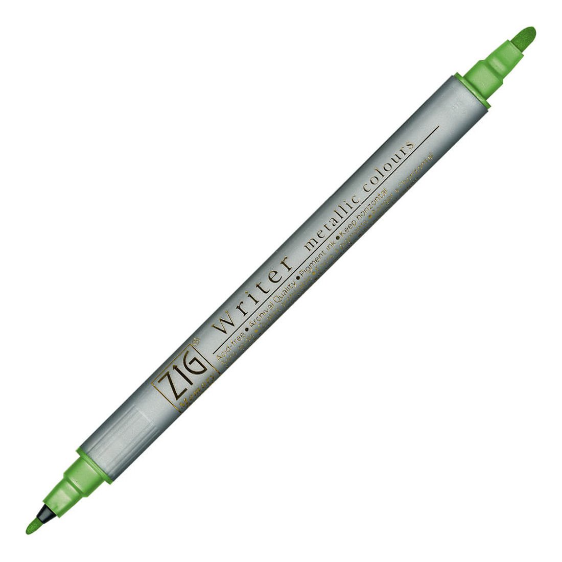 8000 Çift Taraflı Metalik Davetiye Kalemi N:128 Light Green