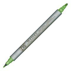 8000 Çift Taraflı Metalik Davetiye Kalemi N:128 Light Green