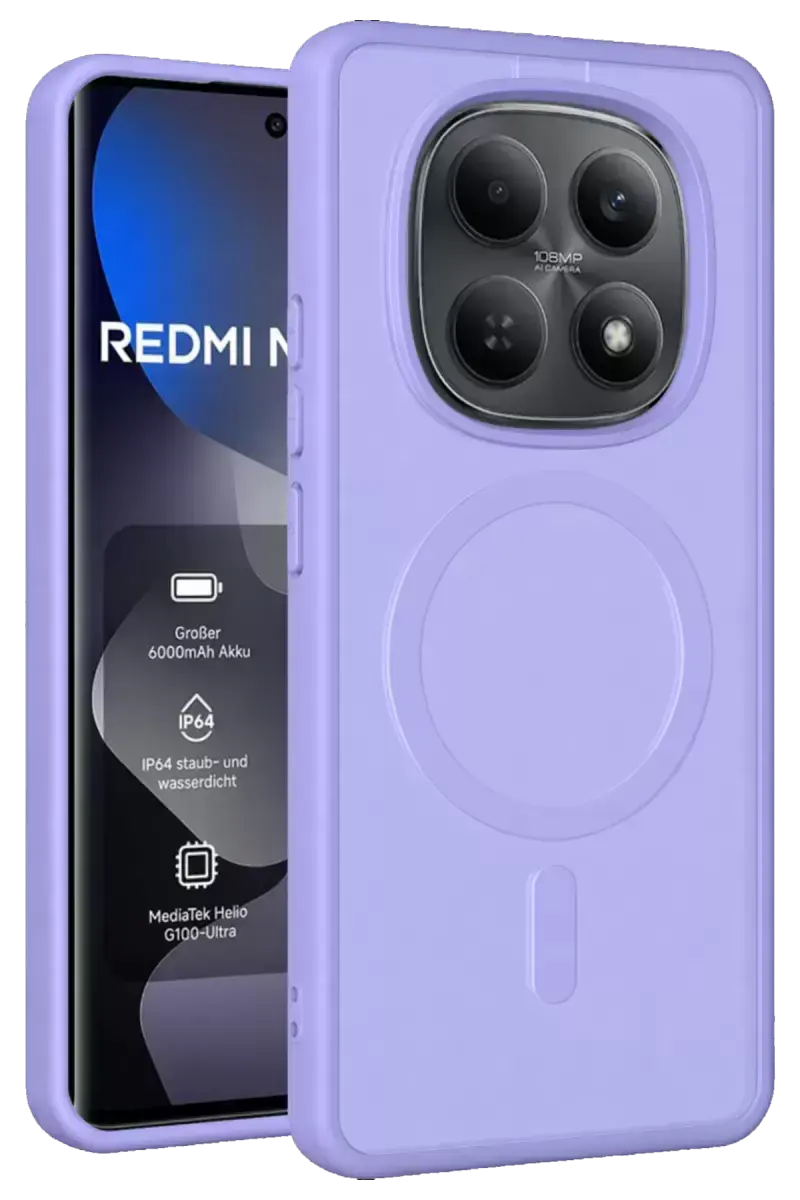 Joko Xiaomi Redmi Note 15 Pro 5g Jota Magsafe Kapak - Lila