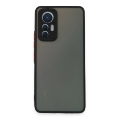 Xiaomi Mi 12 Lite Kılıf Montreal Silikon Kapak - Siyah