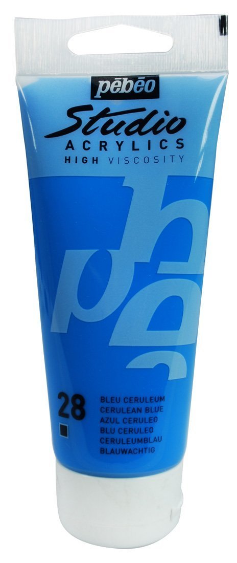 Studio Akrilik Boya - Cerulean Blue - 100ml - N:28