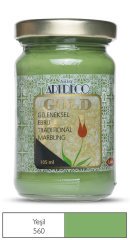 Gold Geleneksel Ebru Boyası 105ml - 560 Yeşil
