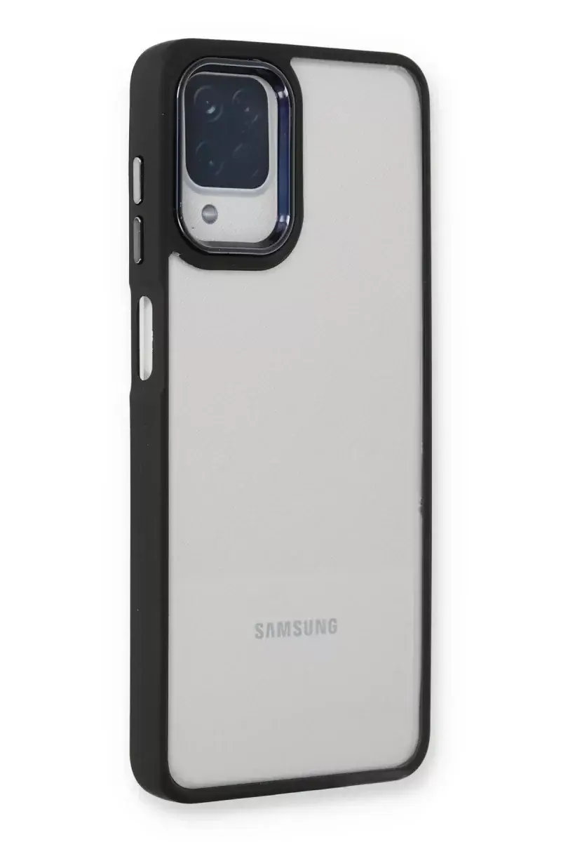 Newface Samsung Galaxy A22 Kılıf Dora Kapak - Siyah