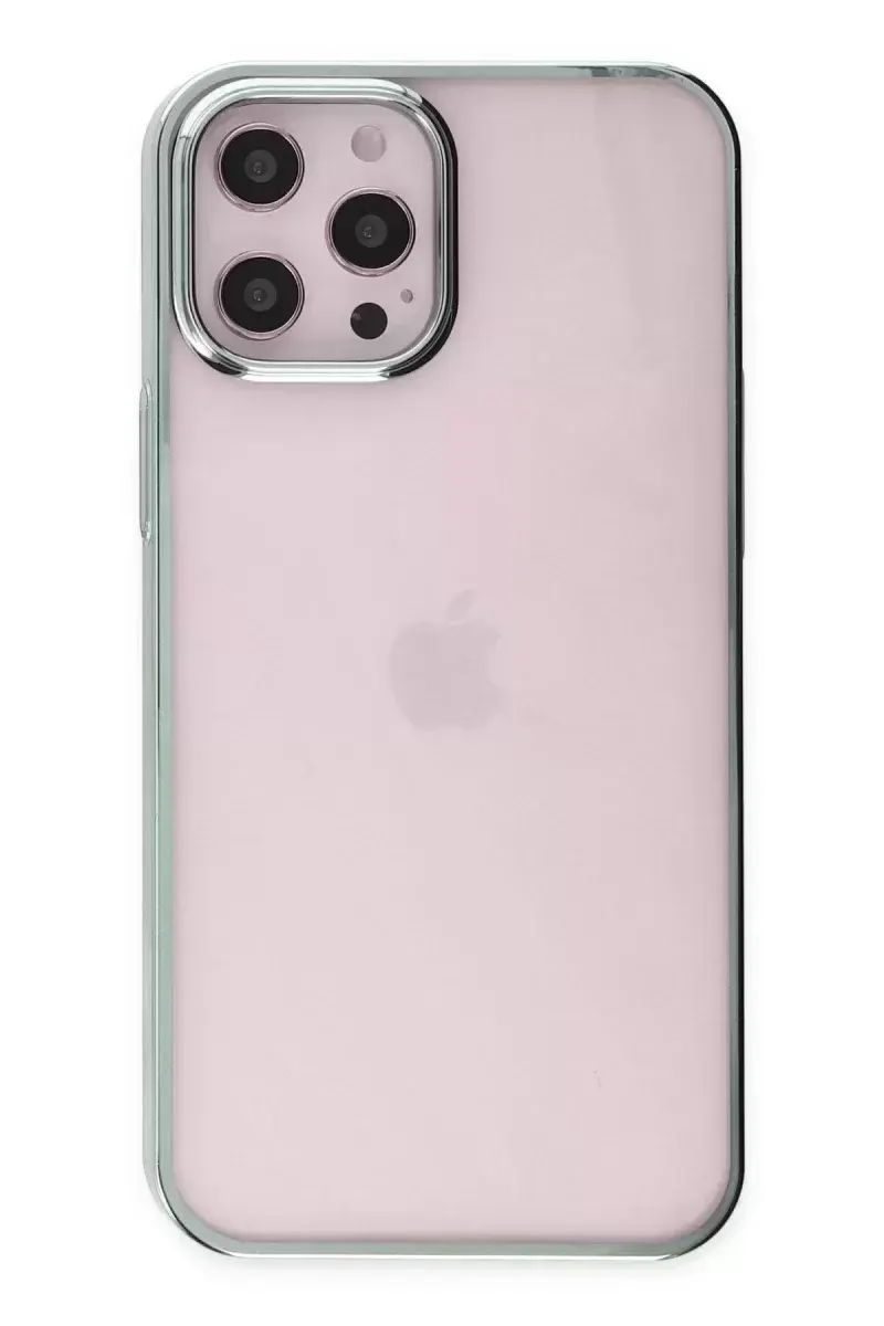 Newface İphone 12 Pro Max Kılıf Element Silikon - Yeşil