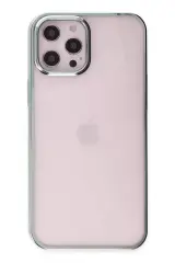 Newface İphone 12 Pro Max Kılıf Element Silikon - Yeşil