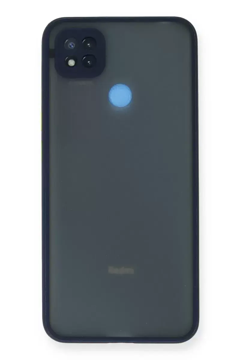 Newface Xiaomi Redmi 9c Kılıf Montreal Silikon Kapak - Lacivert