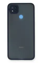 Newface Xiaomi Redmi 9c Kılıf Montreal Silikon Kapak - Lacivert