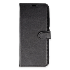 Vivo Y27 Kılıf Trend S Plus Kapaklı Kılıf - Siyah