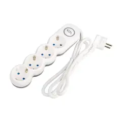 Vea Ve-2s4s 4'lü 1.5 Metre Kablolu Anahtarlı Grup Priz