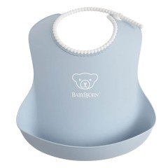 BabyBjörn 2´li Yumuşak Plastik Mama Önlüğü Powder Yellow / Blue