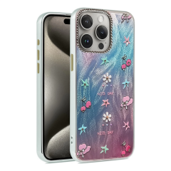 İphone 14 Pro Kılıf Blade Aynalı Desenli Kapak - Desen 4