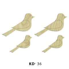 Ahşap Lazer Kesim - KD36