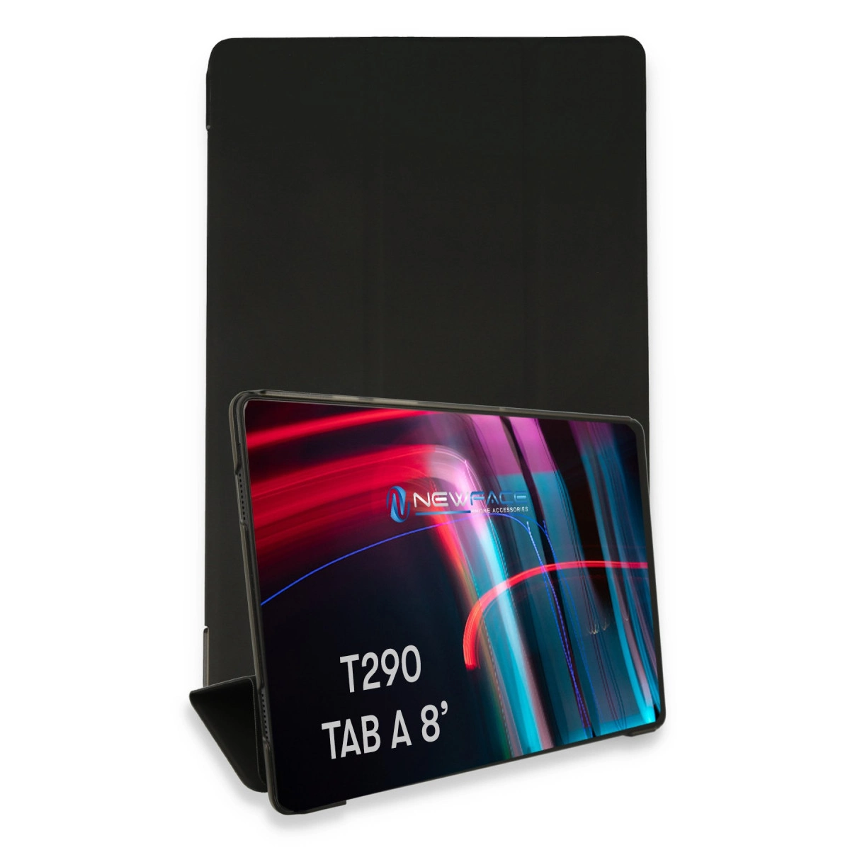 Samsung Galaxy T290 Tab A 8 Kılıf Tablet Smart Kılıf - Siyah