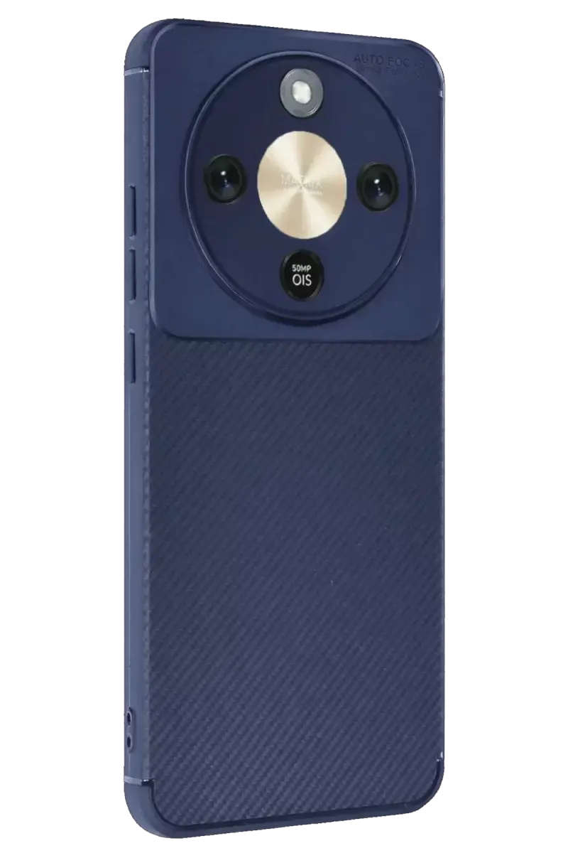 Newface Huawei Honor Magic 8 Lite Auto Focus Karbon Kapak - Lacivert