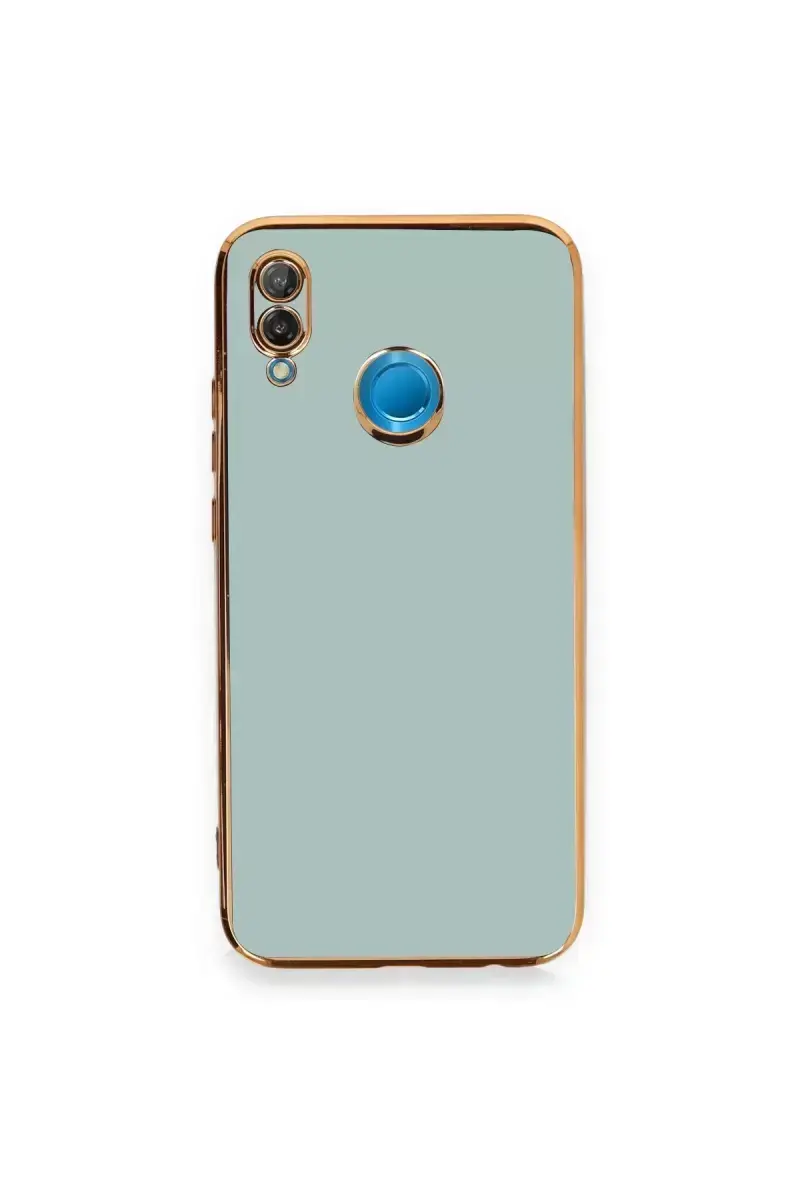 Newface Huawei P20 Lite Kılıf Volet Silikon - Açık Yeşil