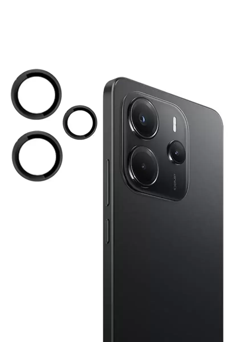 Joko Xiaomi Redmi Note 14 4g Pvd Metal Kamera Lens - Siyah