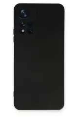 Newface Xiaomi Redmi Note 11 Pro Plus 5g Kılıf Nano İçi Kadife Silikon - Siyah