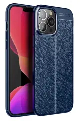 Newface Apple İphone 15 Pro Max Kılıf Auto Focus Kapak - Lacivert