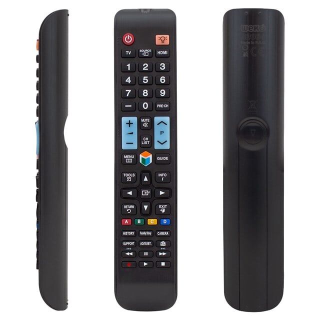 Samsung Ue40f6470 Source Tuşlu Lcd-led Tv Kumanda Rm-d1078+1