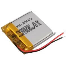 Powermaster Pm-29469 3.7v 400mah 582728 Soketsiz Lityum Polimer (li-po) Batarya Şarj Edilebilir Pil