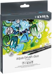 Aqua Brush Duo Hi-Quality Keçeli Kalem 24'lü