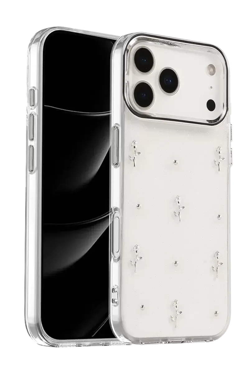 Newface Apple İphone 17 Pro Fiyonk Desenli Kapak - Desen 4