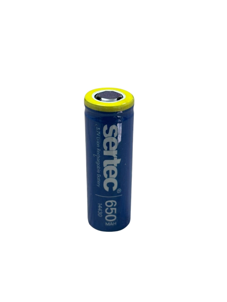 3.7v Li-ion 14430 - 650 Mah 1c Şarjlı Pil