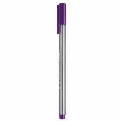 Üçgen Fineliner - 0.3 mm - Mor Menekşe
