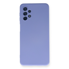 Samsung Galaxy A52 Kılıf Nano İçi Kadife Silikon - Lila
