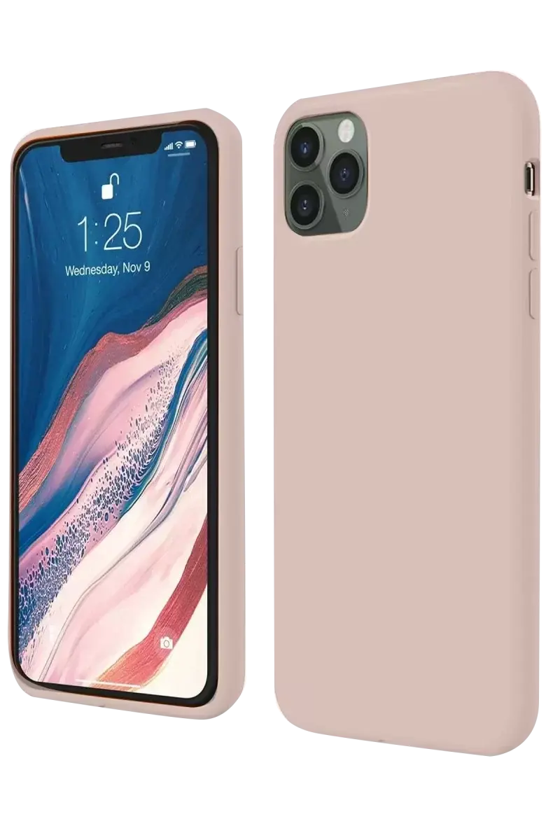 Newface İphone 11 Pro Kılıf First Silikon - Rose Gold