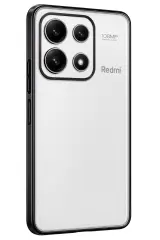 Newface Xiaomi Poco X6 Pro Kılıf Razer Lensli Silikon - Siyah