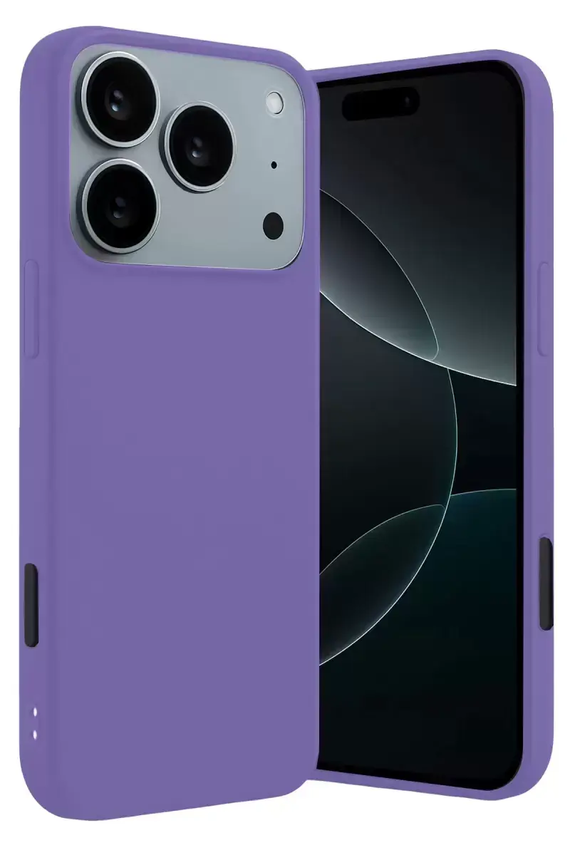 Newface Apple İphone 17 Pro Max First Silikon - Lila