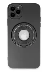 Newface Apple İphone 12 Pro Kılıf Lukka Magneticsafe Kapak - Siyah