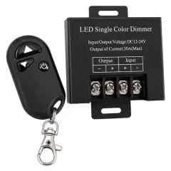 Powermaster Pm-37845 12v-24v 30a Tek Renk Şerit Led Dimmer Rf Uzaktan Kumandalı Kontrol Cihazı