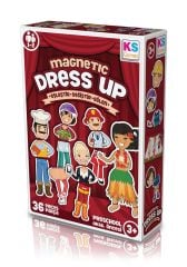 KS Games Magnetic Dress Up Eşleştirme Oyunu 36 Parça