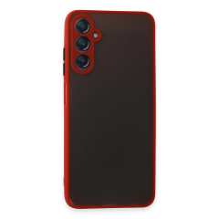 Samsung Galaxy A05s Kılıf Montreal Silikon Kapak - Kırmızı