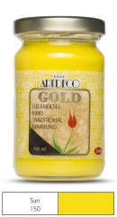 Gold Geleneksel Ebru Boyası 105ml - 150 Sarı