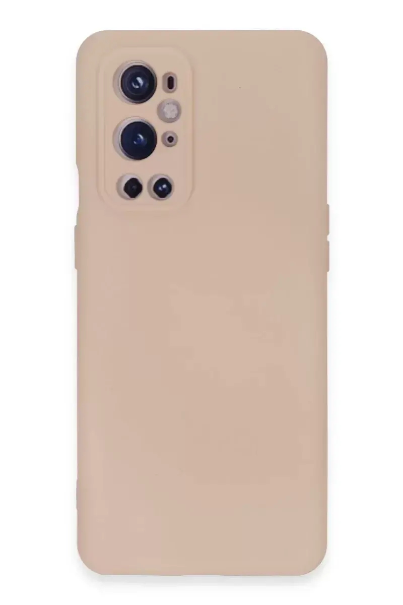 Newface One Plus 9 Pro Kılıf Nano İçi Kadife Silikon - Pudra