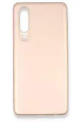 Newface Huawei P30 Kılıf First Silikon - Rose Gold