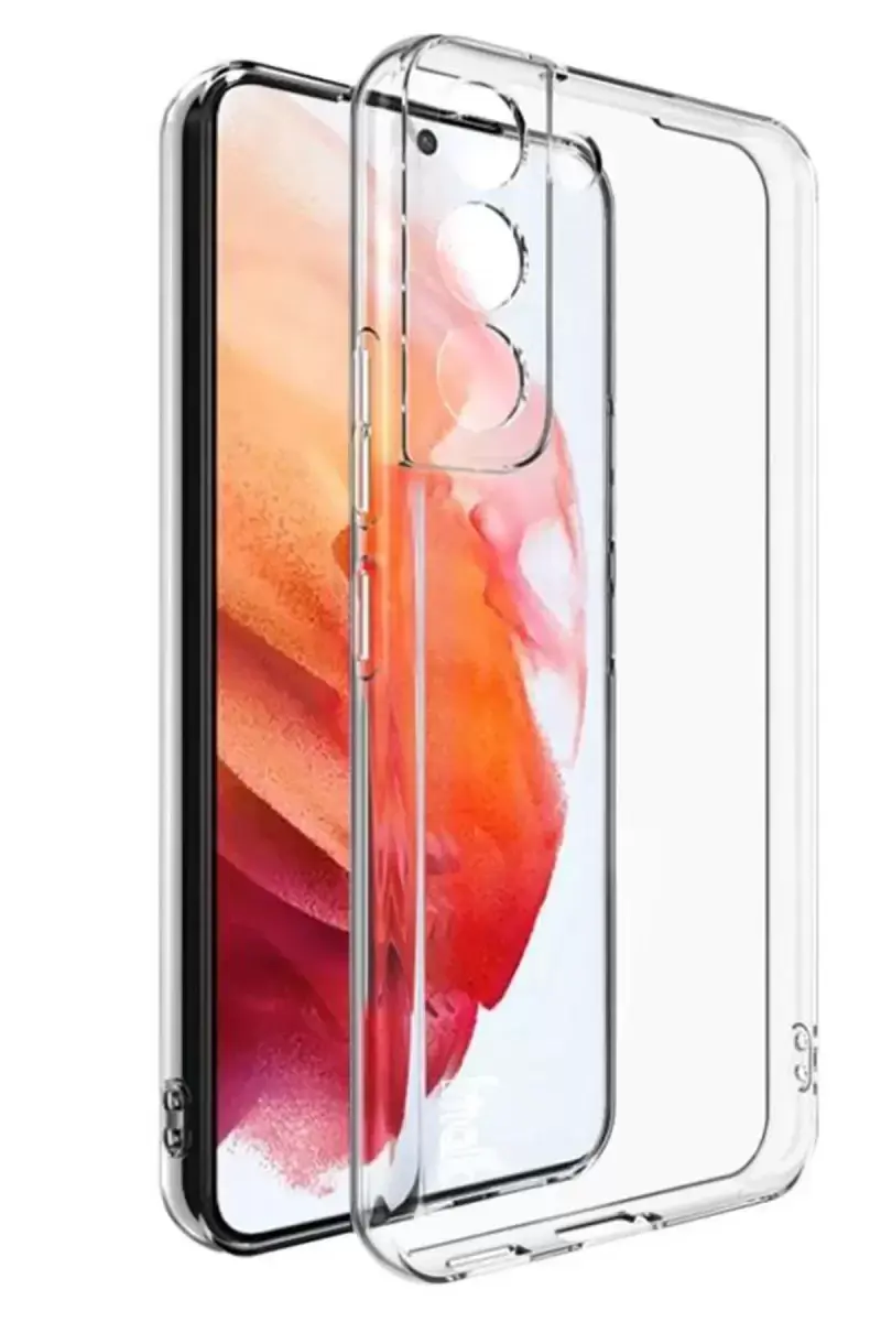 Newface Samsung Galaxy S23 Fe Kılıf Lüx Şeffaf Silikon