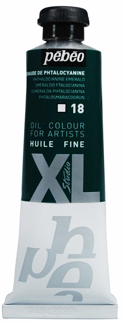 XL Huile Fine Yağlıboya - 37ml - Phthalocyanine Emerald - N.18
