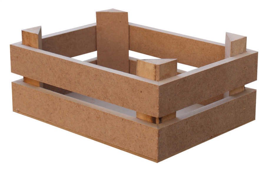 Büyük Boy Ahşap Kasa 30x20x9,5cm